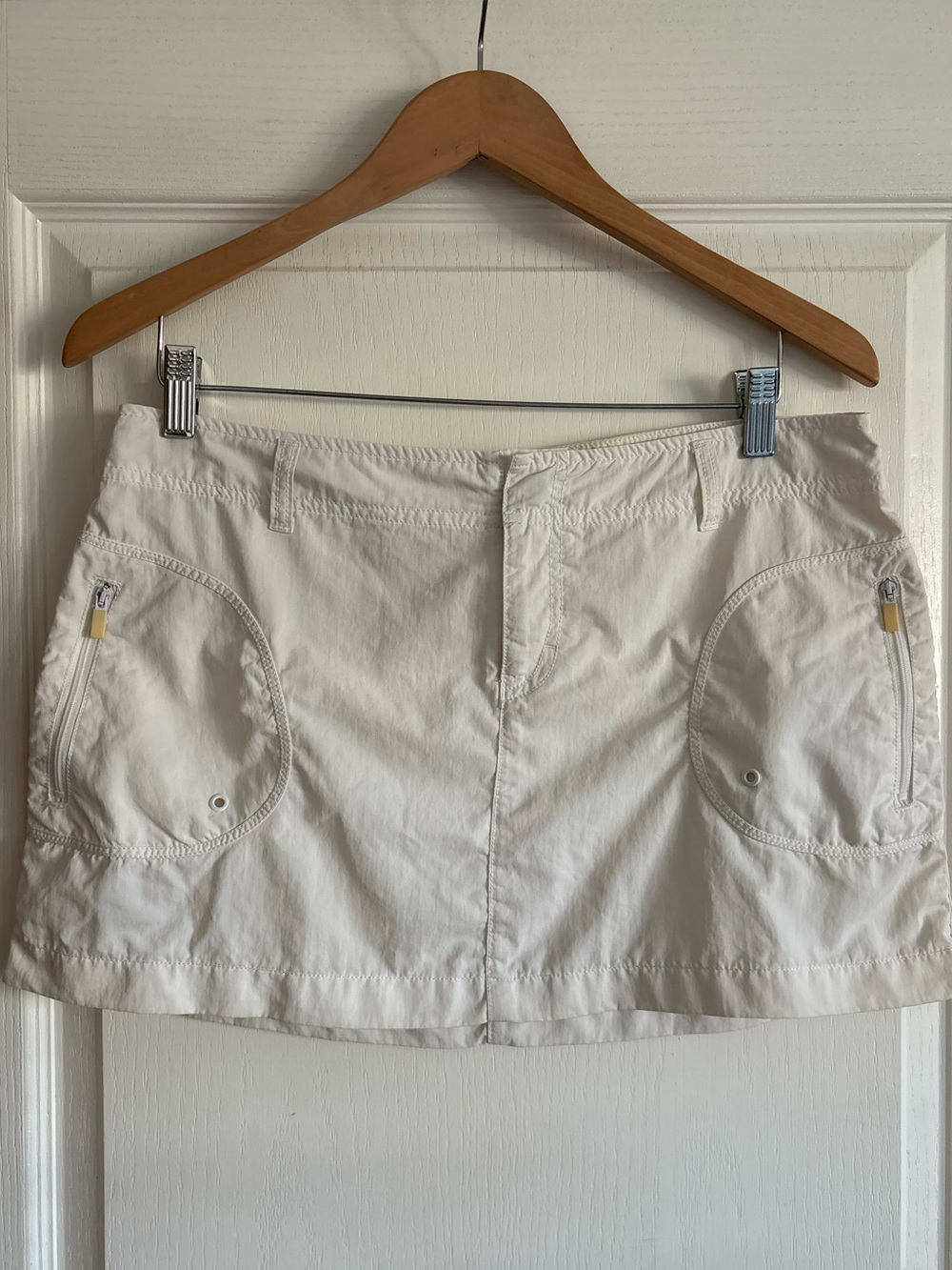 Nautica white mini skirt
